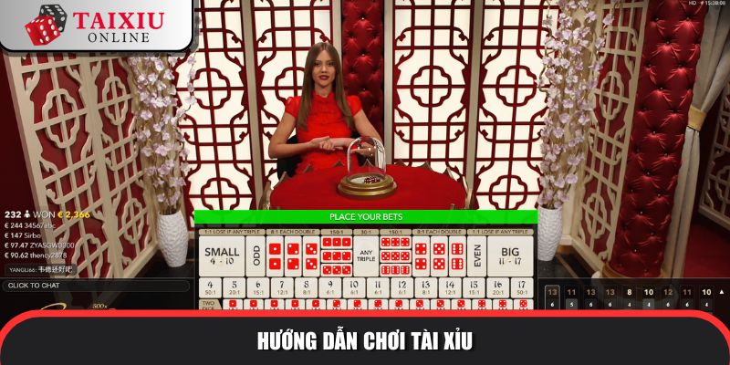 Hướng dẫn chơi tài xỉu online 